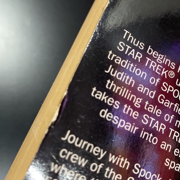 Star Trek: Prime Directive - Paperback Novel - Picture 7 of 7